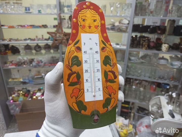 Советский Термометр Матрёшка Сделано В СССР