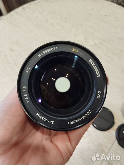 Объективы СССР и Япония