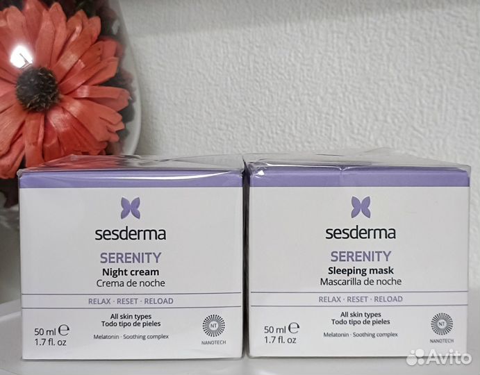Крем, маска Serenity Sesderma
