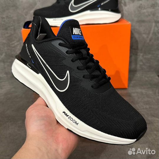 Кроссовки мужские/беговые Nike air zoom черные