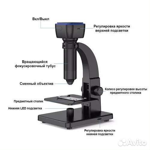 Цифровой микроскоп 315W Wi-Fi