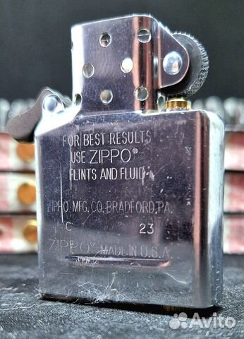 Zippo инсерт / вставка + кремни купить в Москве | Хобби и отдых | Авито