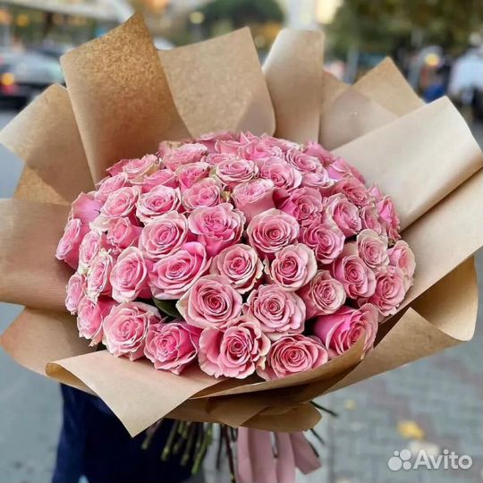 Свежие розы. Доставка от производителя. 24/7