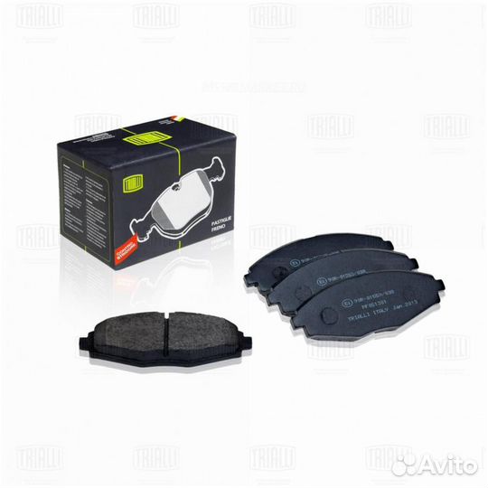 Trialli PF 051301 Колодки тормозные дисковые перед