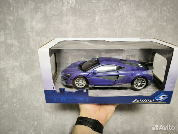 McLaren 600 LP solido 1:18