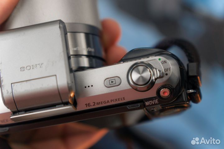 Sony Alpha NEX C3 kit 18-55 + карта 256гб + сумка