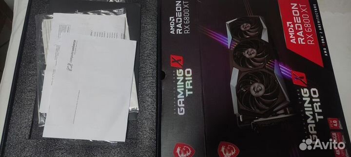 Radeon RX 6800 XT gaming X trio 16GB