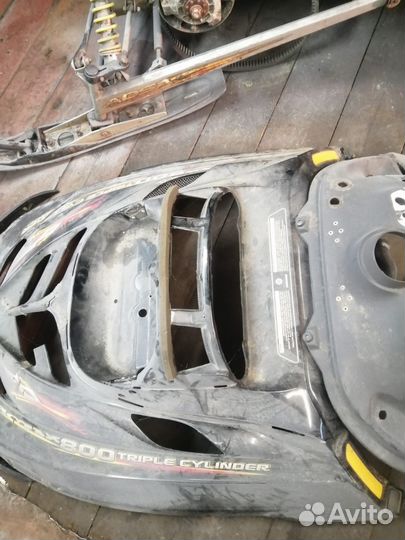 Запчасти на снегоход brp