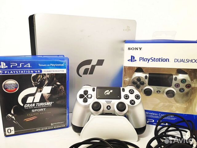 PS4 Slim 1TB 9.03 Лимитированная. Гарантия Магазин