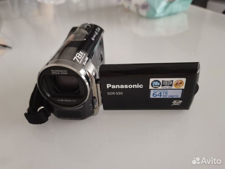 Видеокамера panasonic sdr-s50