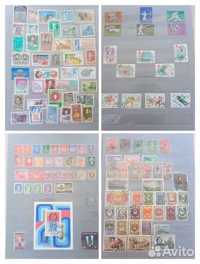 Почтовые марки коллекционные СССР