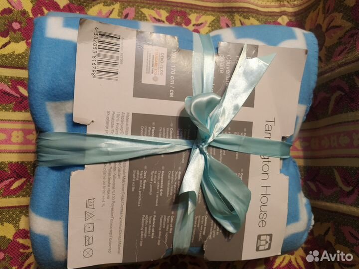 Пледы флисовые