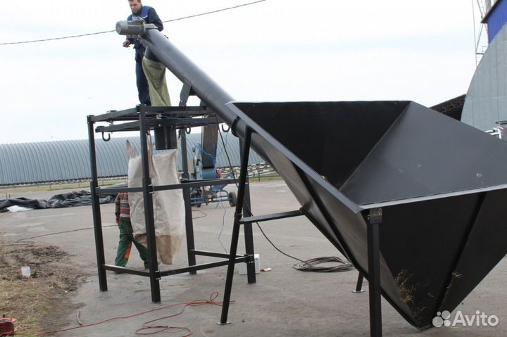 Шнековый дозатор для фасовки зерна, крупы