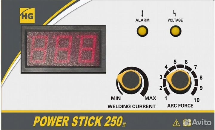 Сварочный инвертор Hugong power stick 250 III 0296