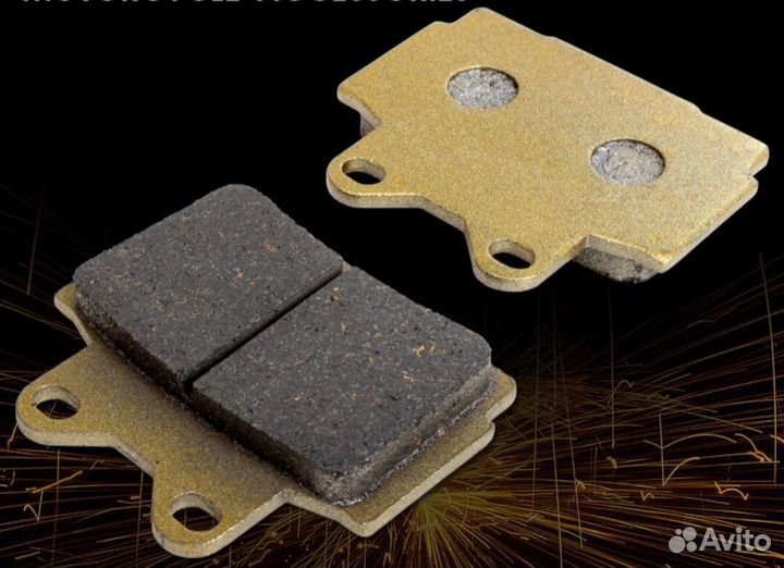 Колодки тормозные задние Yamaha XJR400, TZM150, FZ