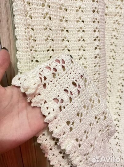 Платье вязаное крючком