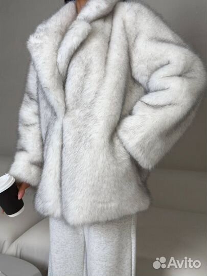 Шубка из экомеха