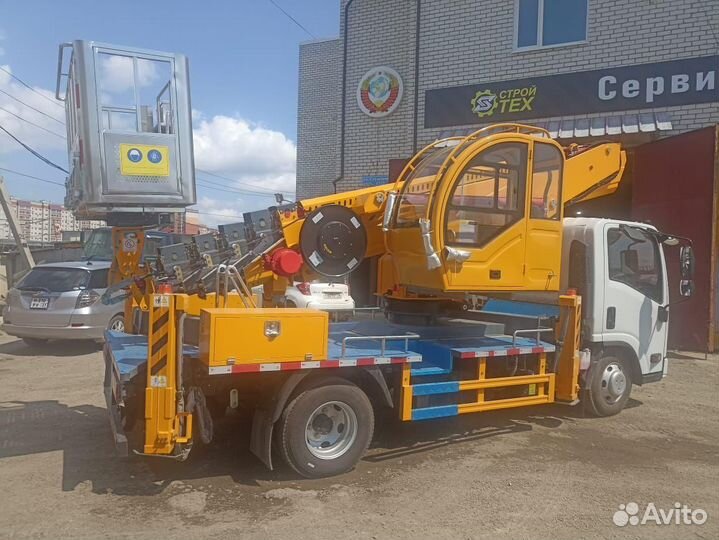 Аренда и услуги телескопической автовышки-вездехода, 1000 кг, 28 м
