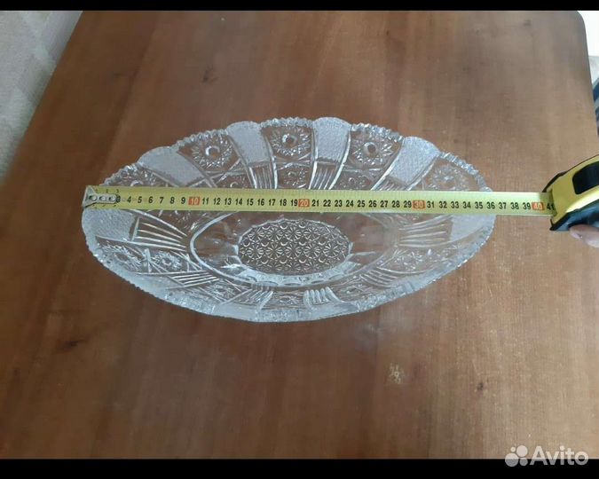 Ваза для фруктов«Ладья», Богемия Чехословакия