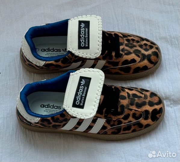 Кроссовки Adidas Wales Bonner леопард