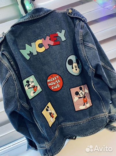 Джинсовая куртка pull and bear