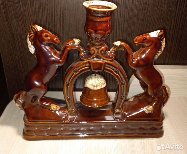 Керамический подсвечник