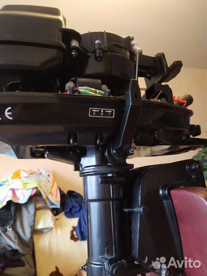 Лодка надувная с мотором