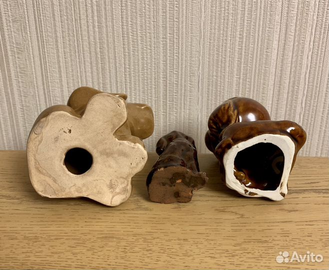 Лот, Собачки, керамические статуэтки СССР