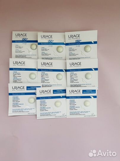 Uriage, LA roche-posay, Avene, vichy,пробники