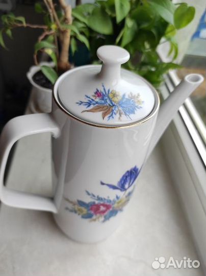 Чайный сервиз гдр новый в упаковке завода6 персон