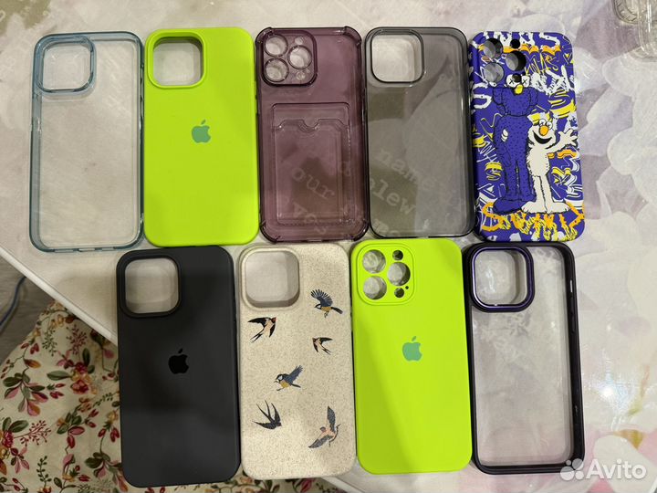 Новый силиконовый чехол на iPhone 14 Pro Max