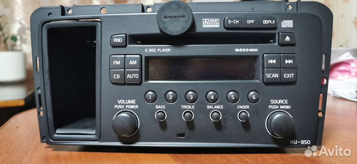 Магнитола volvo hu 850