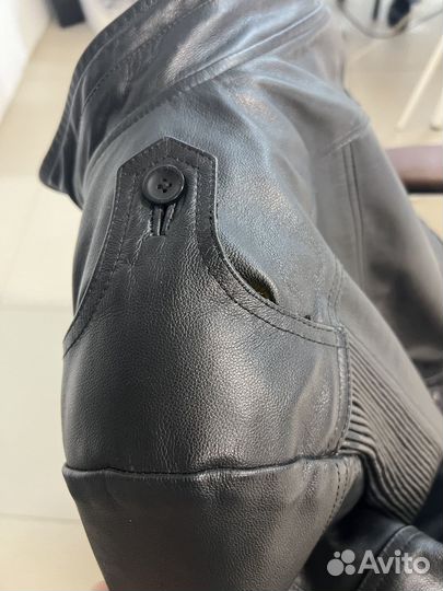 Мотокуртка кожаная мужская scoyco XL