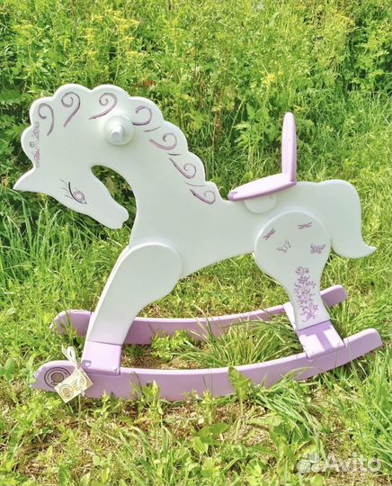 Детская качалка лошадь