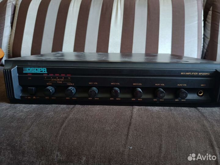 Трансляционный усилитель микшер dsppa mp-200piii