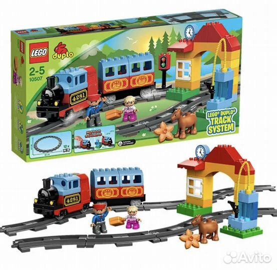 Lego duplo 10507 поезд