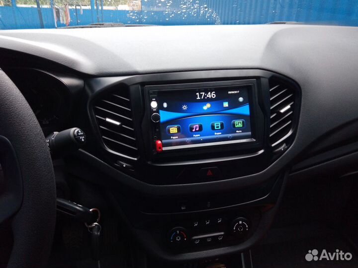 Переходная рамка 2DIN Лада Веста