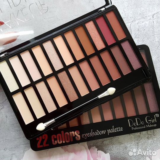 Палетка теней 22 оттенка, D3053 тонА
