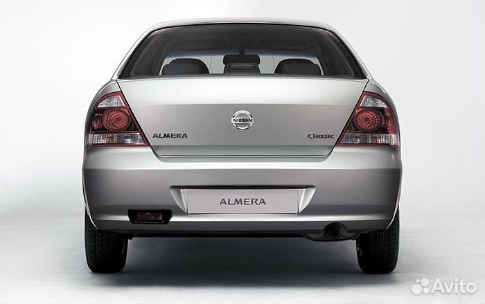 Бампер передний и задний Almera Classik 2006-2012