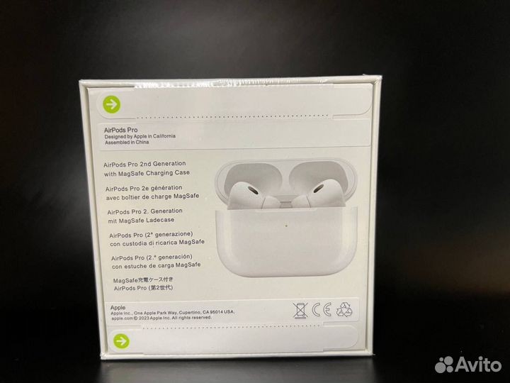 Наушники Airpods pro 2 с шумоподавлением