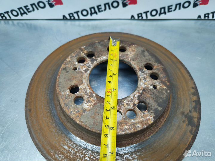 Диск тормозной передний Mitsubishi Eclipse 1G 1992