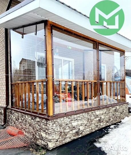 Мягкие окна пвх для террас