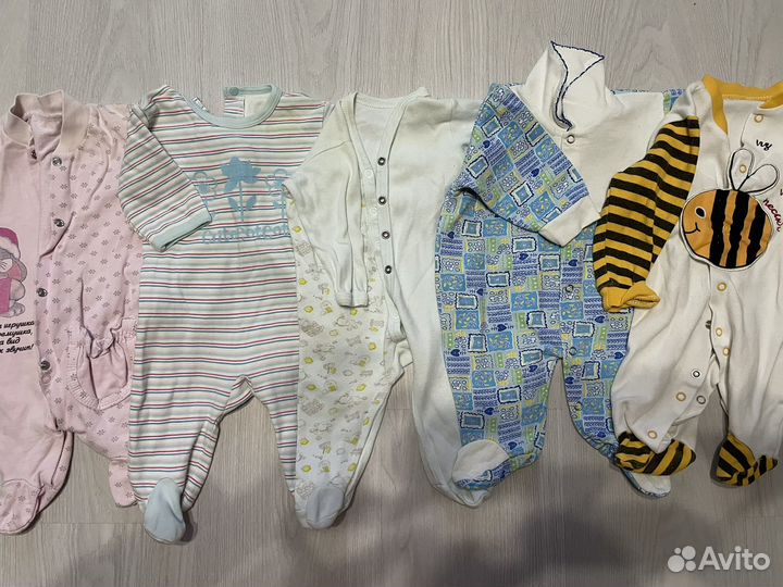 Пакет вещей на девочку 0-3 мес
