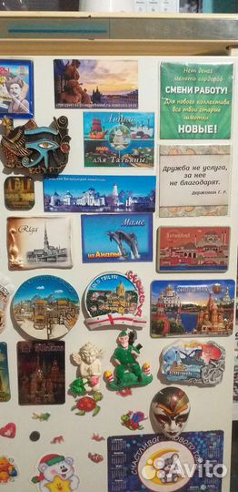 Магниты на холодильник