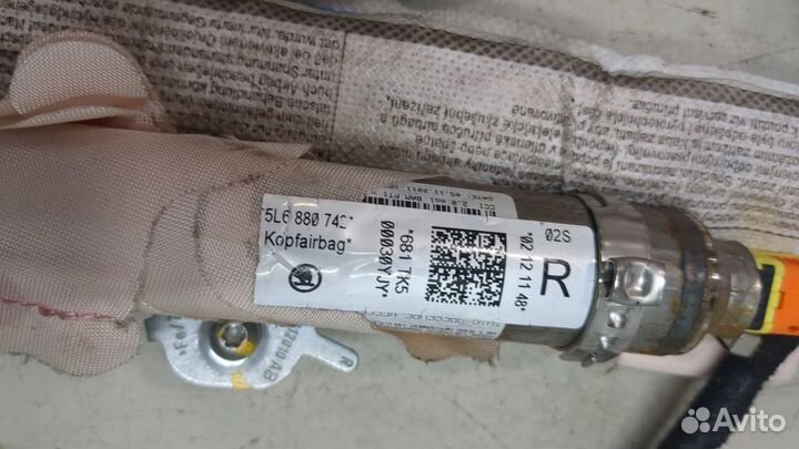 Подушка безопасности боковая Skoda Yeti, 2012