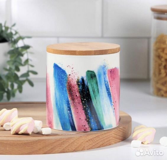 Керамические банки для сыпучих продуктов