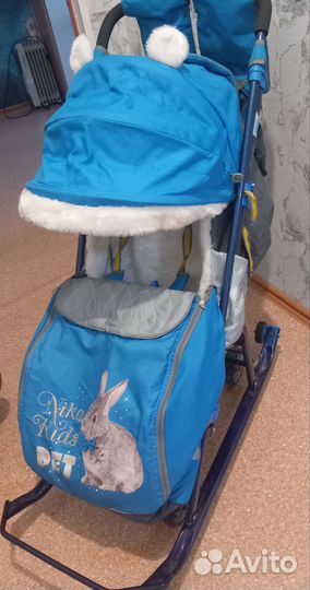 Коляска санки