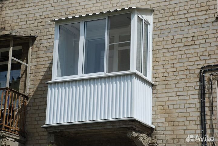 Остекление балконов и лоджий