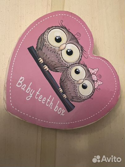 Игрушка шкатулка для хранения первого зуба