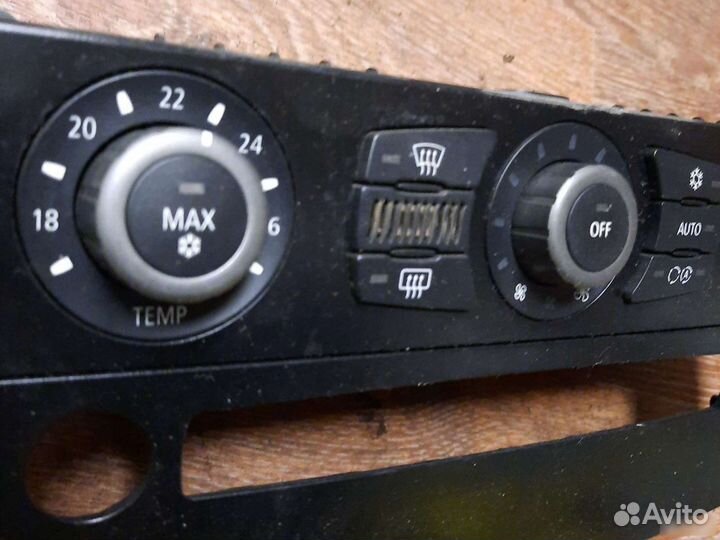 Блок управления печкой bmw 5 e60